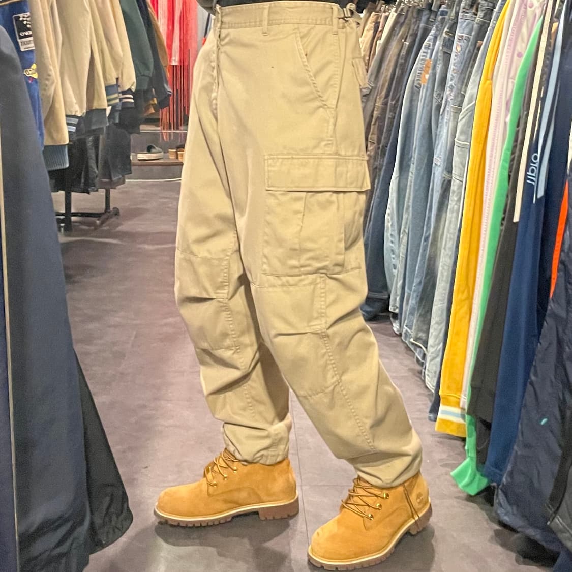 [IM] vtg 힙합 베이지 카고팬츠 상품이미지4