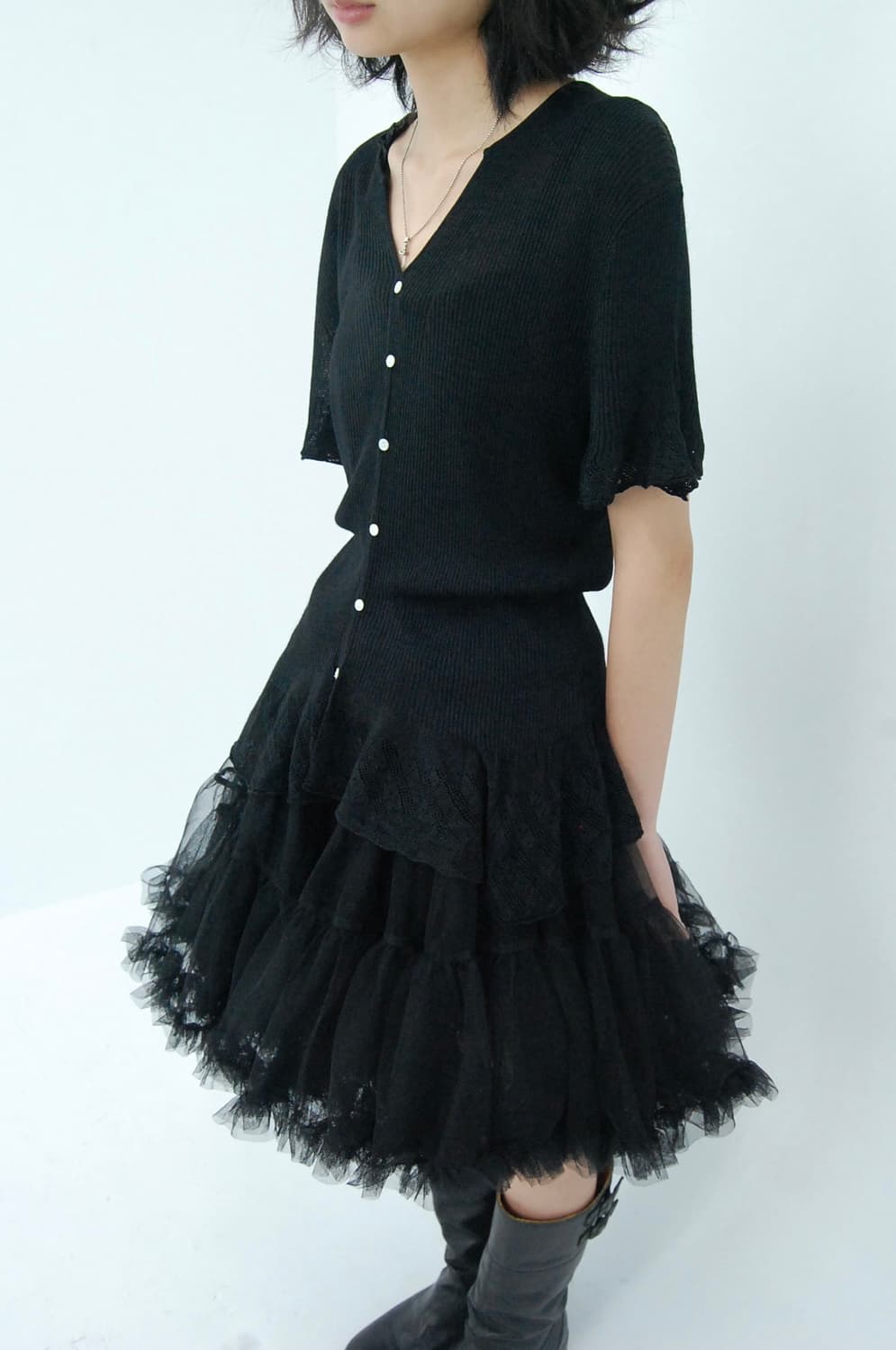Mei mei silk top 상품이미지3