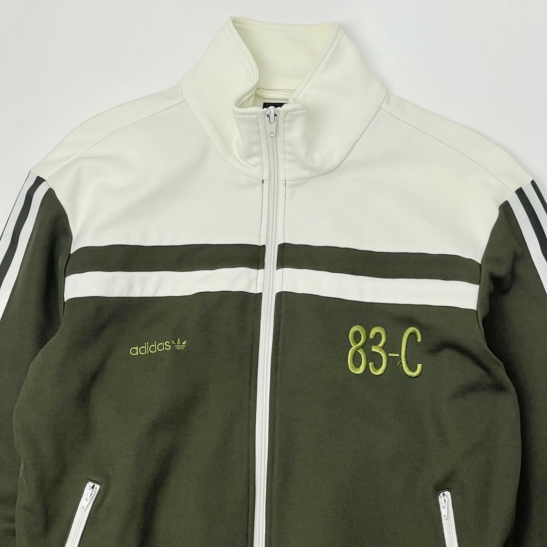 아디다스 희귀 져지 83-c 화이트 카키 105 상품이미지4