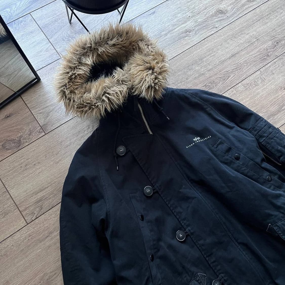 알파 인더스트리 N-3B 스노클 파카 상품이미지4