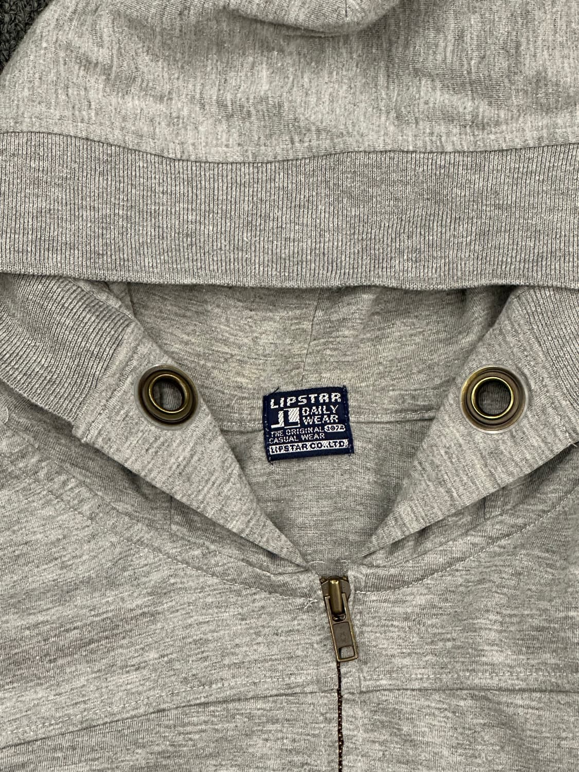 2)Lipstar vintage 여성 그레이 후드집업 상품이미지2