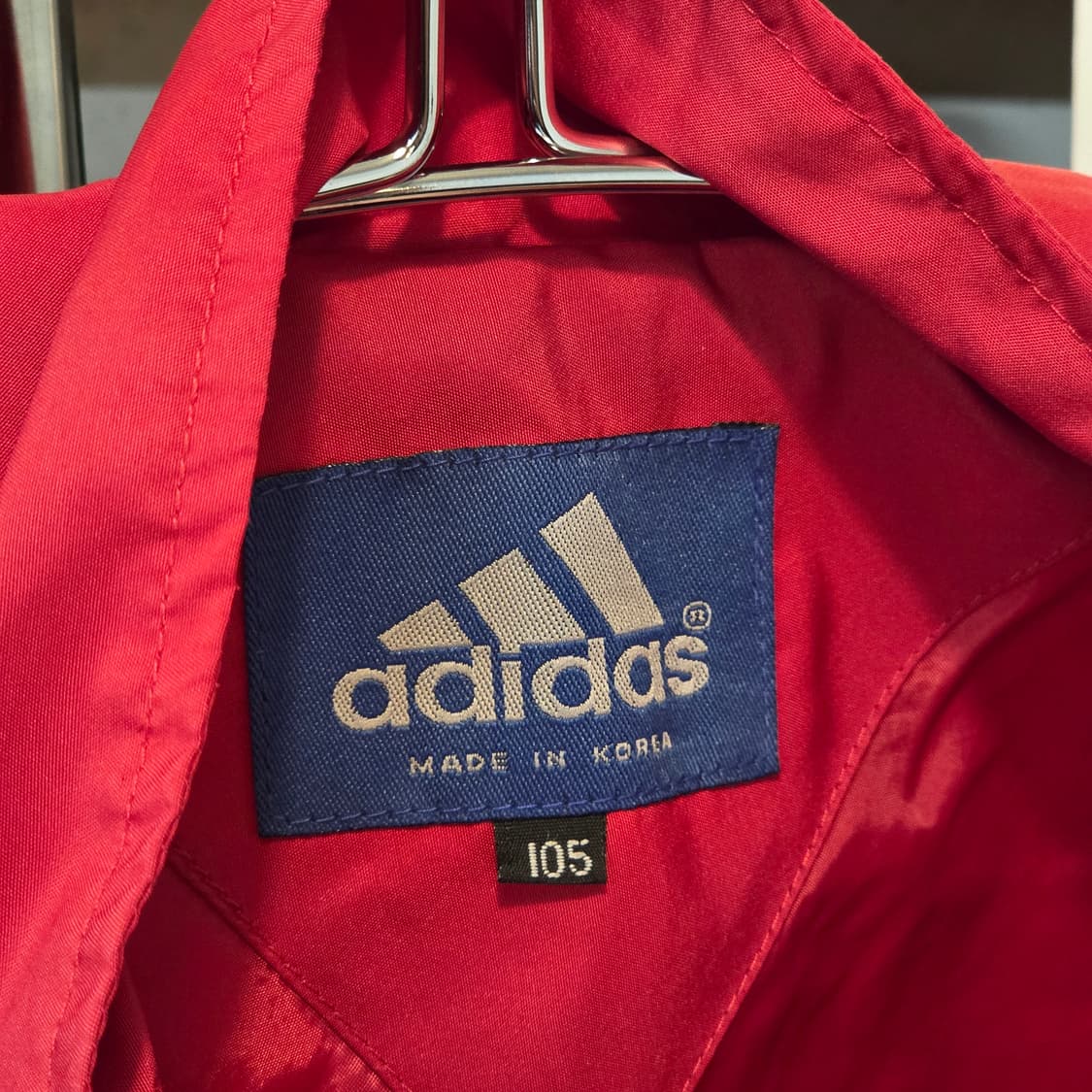 아디다스 00S 올드스쿨 레드 바람막이 자켓 상품이미지8
