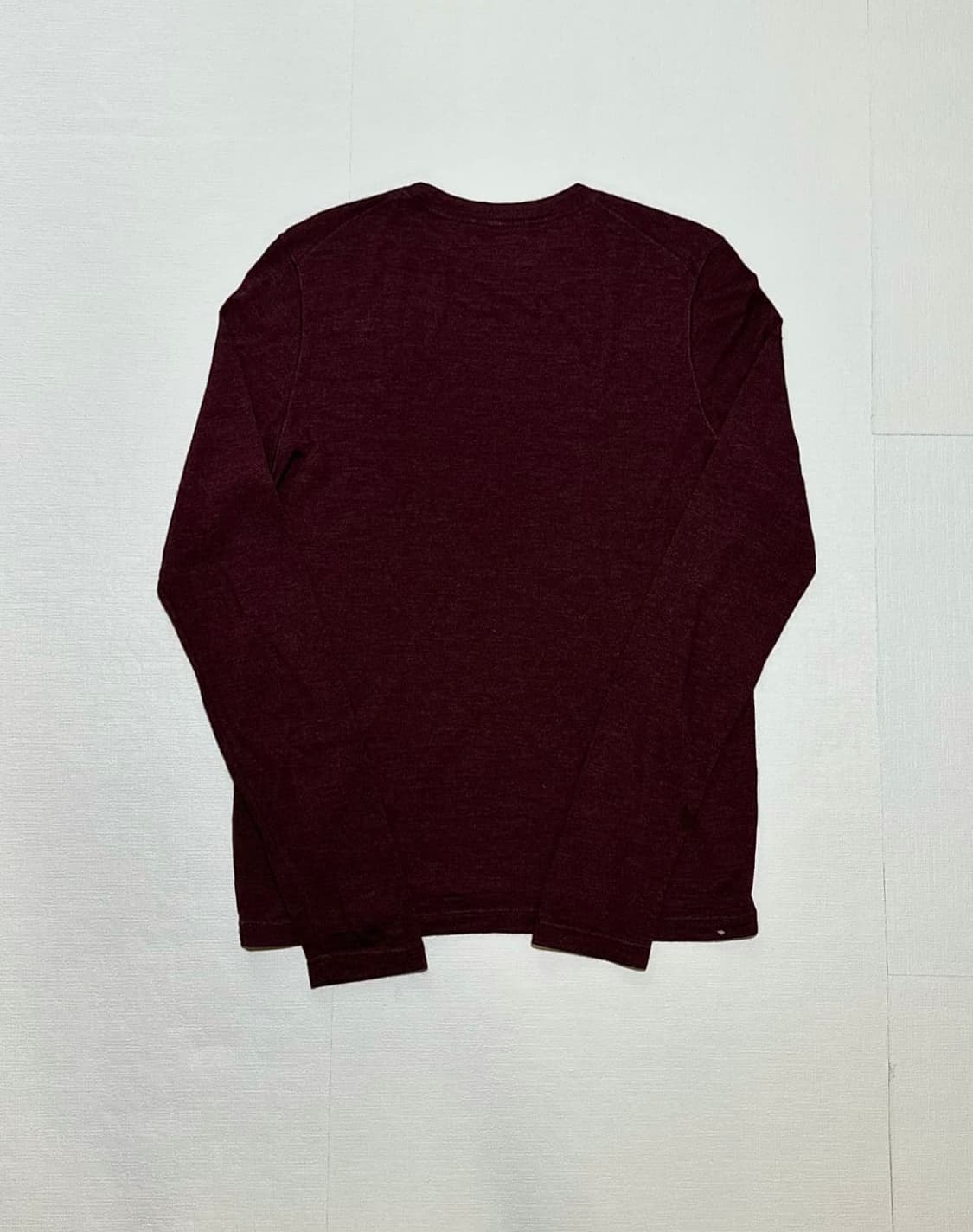 jil sander 라운드 넥 버건디 니트 상품이미지3