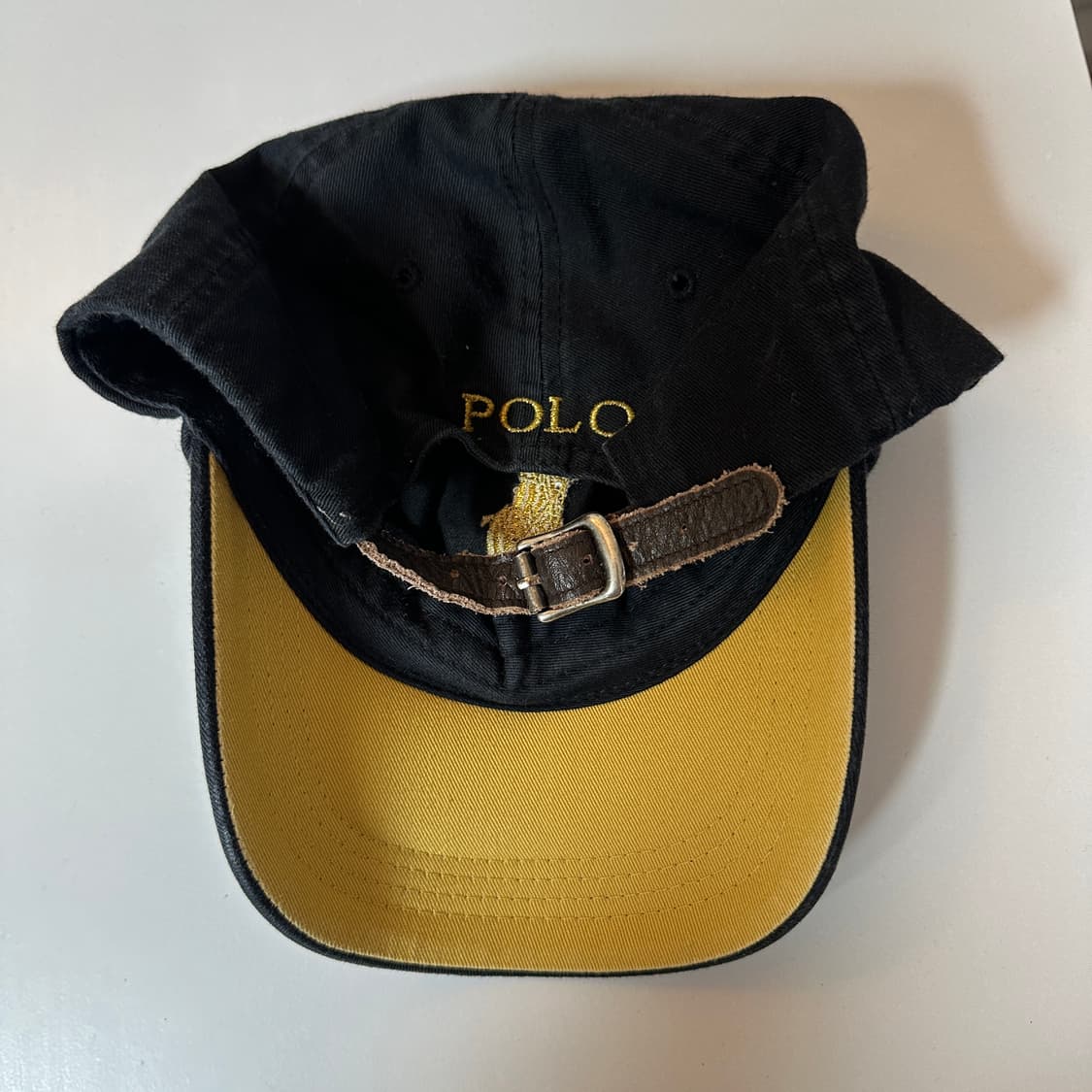 폴로 랄프로렌 빅포니 블랙 볼캡 상품이미지2