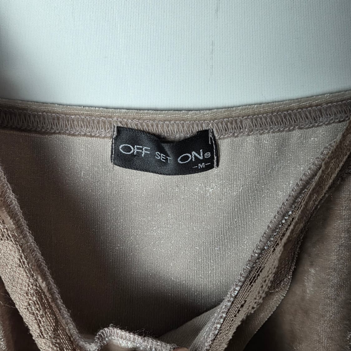 [JPN] 빈티지 레이스업 드레이프 벨벳 슬리브리스 상품이미지3