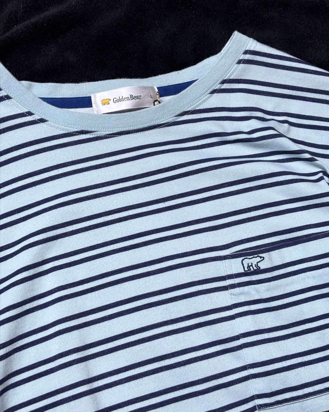 일본빈티지 GOLDEN BEAR 스트라이프 티셔츠 상품이미지3
