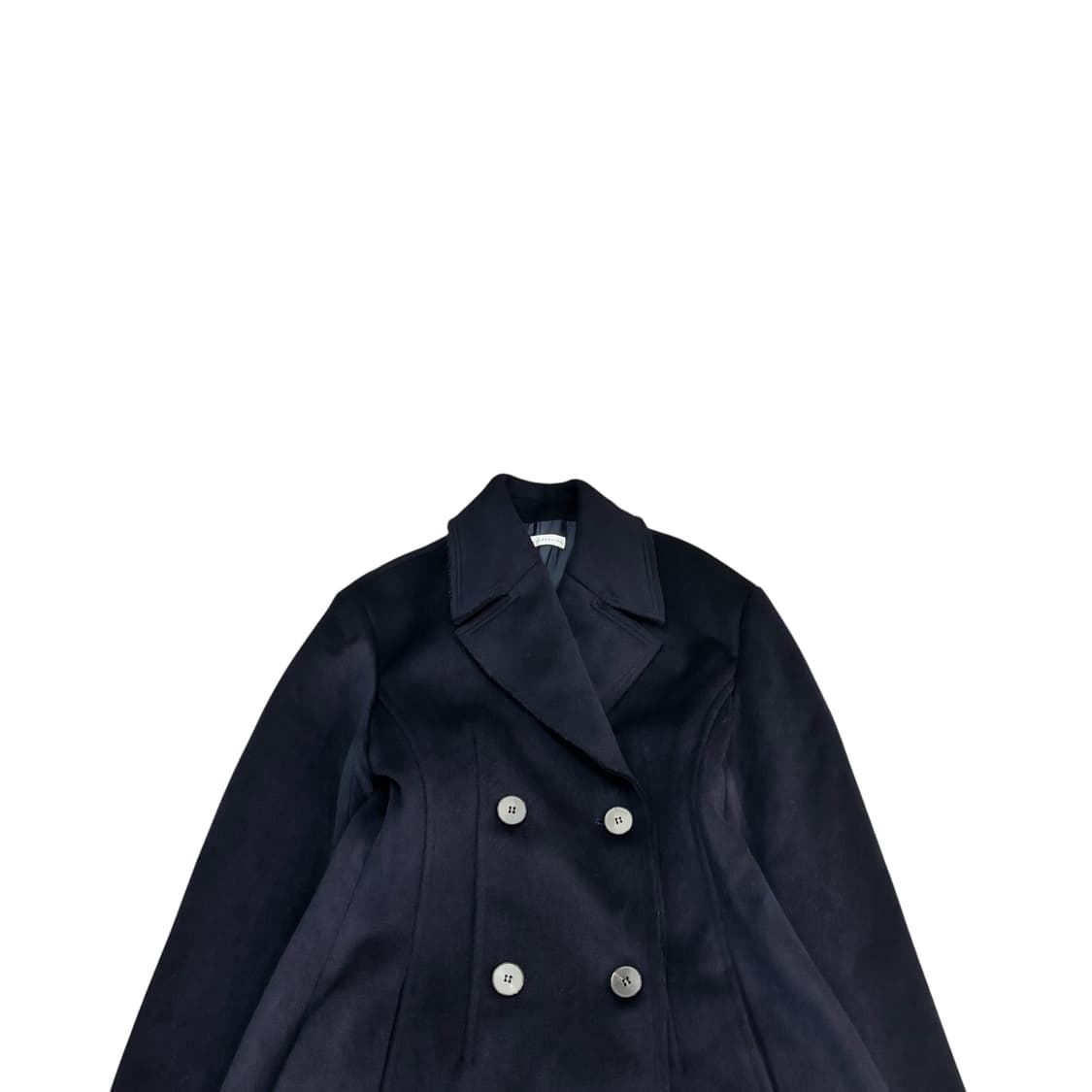 오르 Orr 네이비 울 더블 코트 상품이미지2