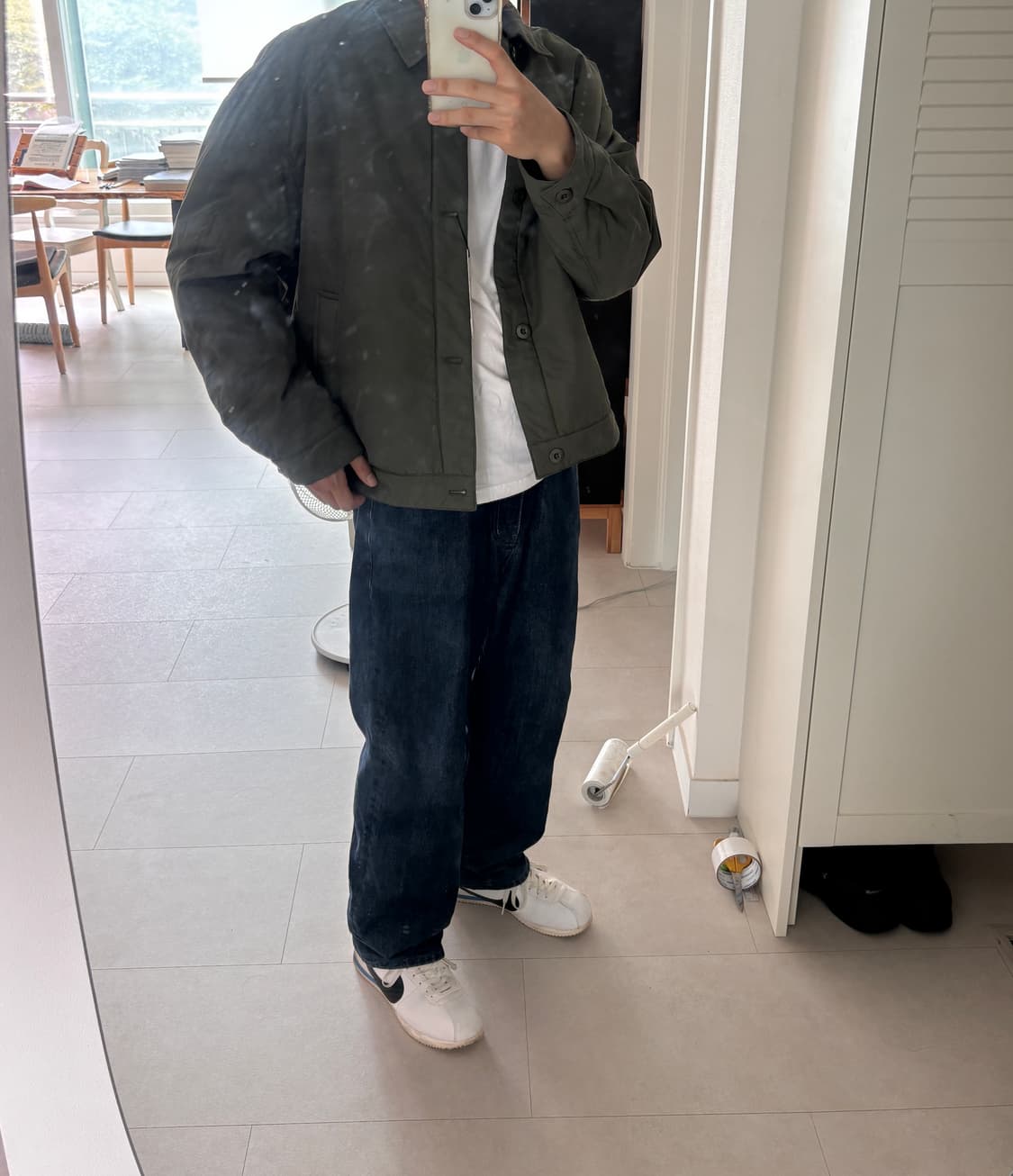 Ma-1이 셔츠가 된다면? ZARA 하이테크 박시핏 오버셔츠 M 상품이미지1