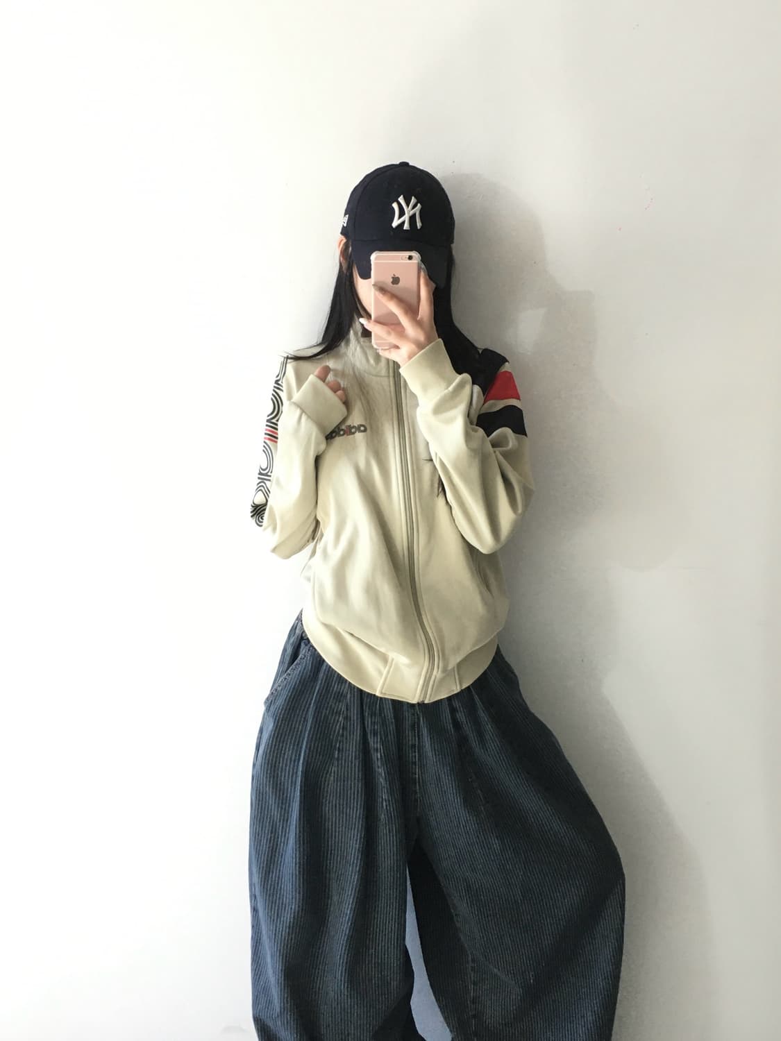 아디다스 사이드 빅로고 집업 상품이미지2