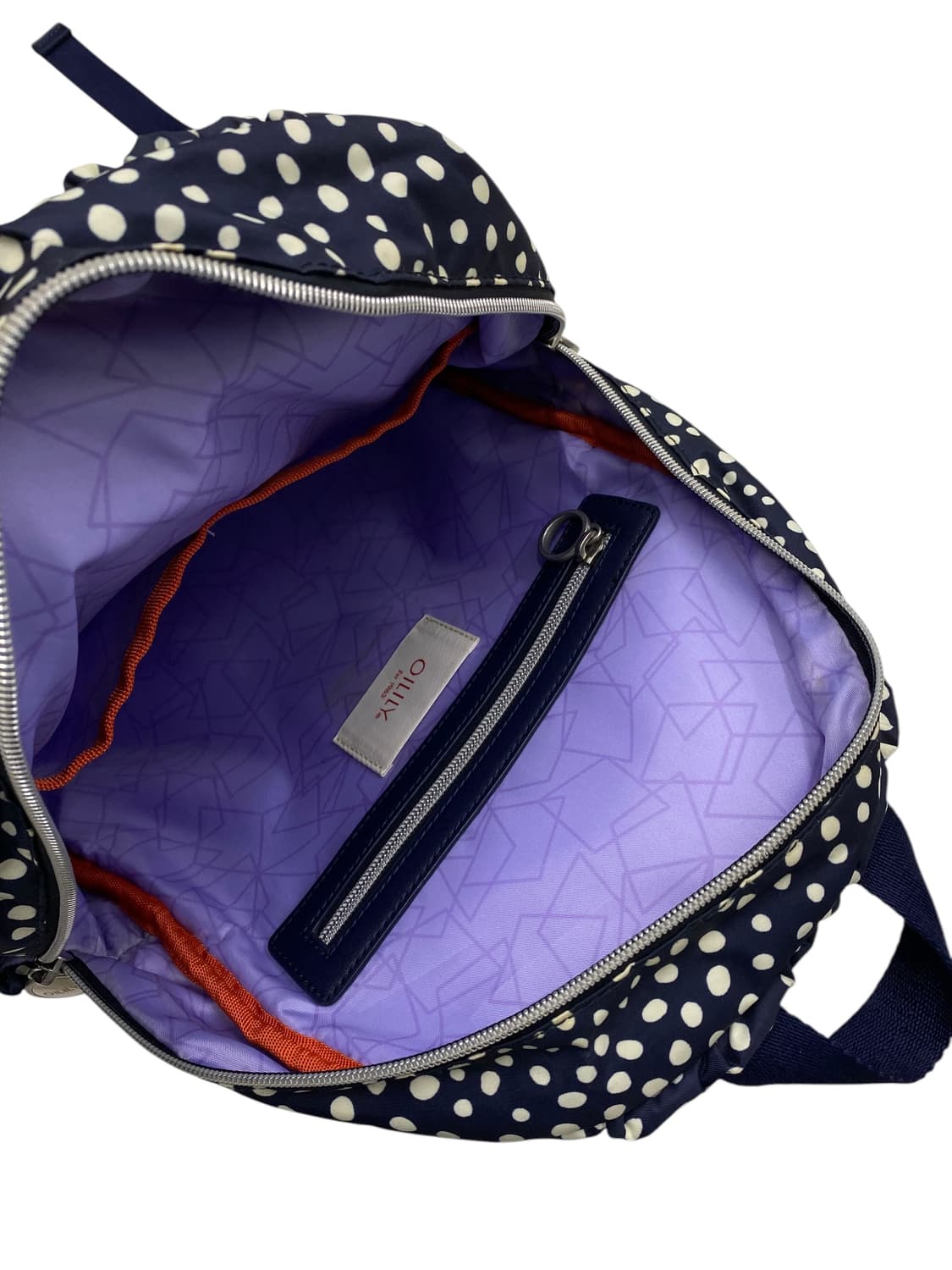 Ollily 네이비 도트 백팩 상품이미지3