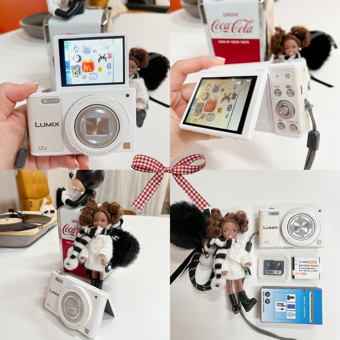 셀카 여신 완성! 플립 액정&와이파이, 파나소닉 LUMIX SZ10 상품이미지1