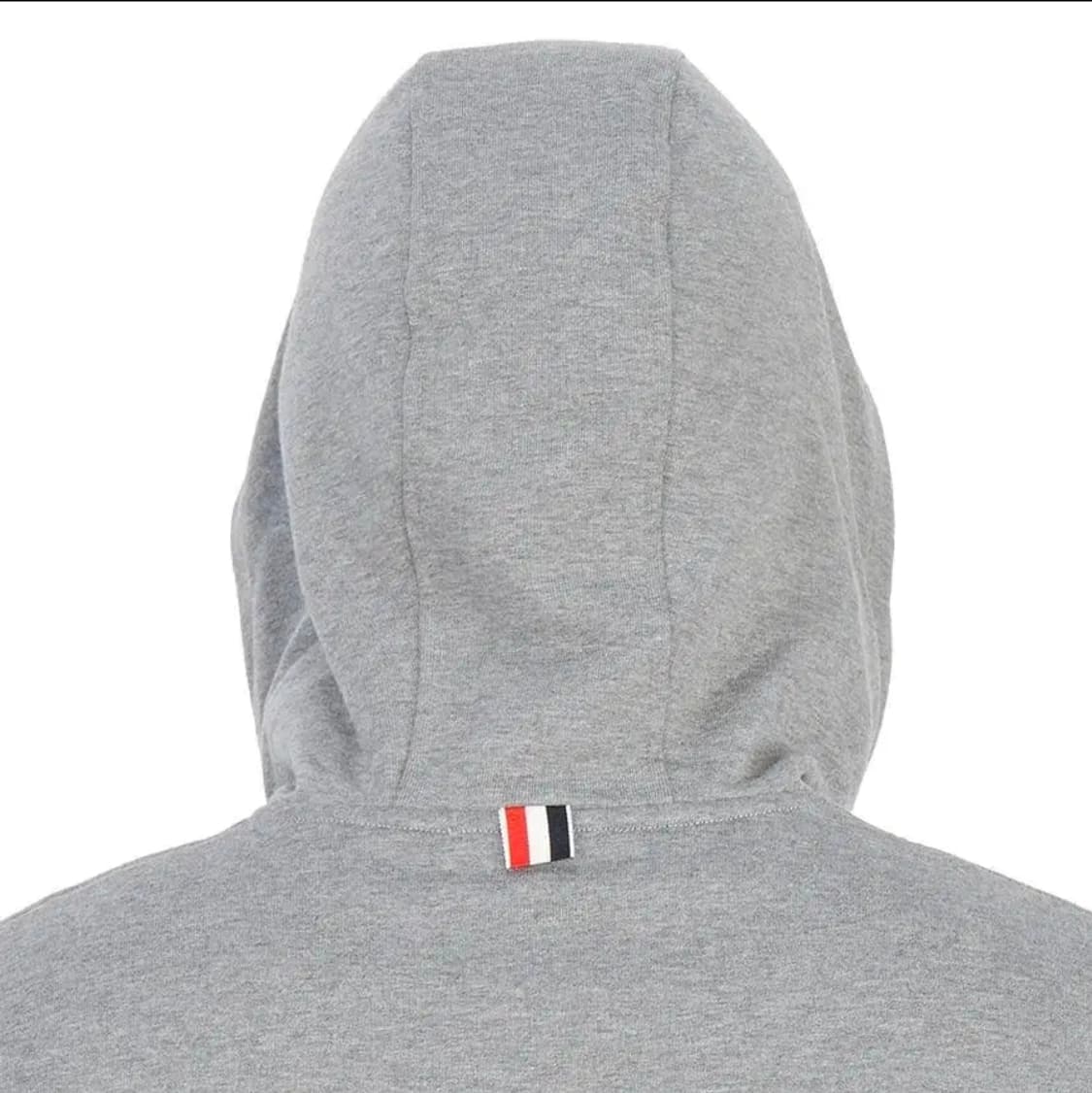 톰브라운 펀넬 라이트 웨이트 루프백 후드집업 5 그레이 상품이미지5