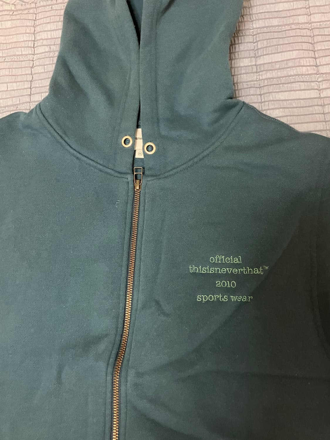 (XL) 디스이즈네버댓 슬리브리스 후드집업 상품이미지2