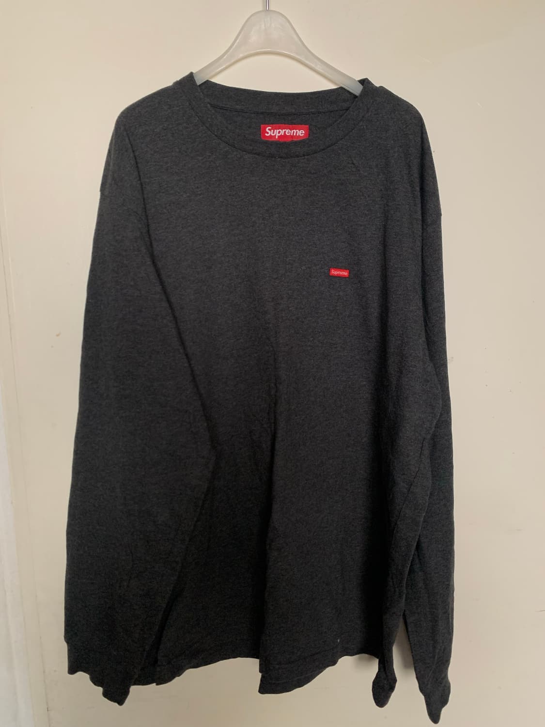 슈프림 스몰 박스로고 롱슬리브 상품이미지1