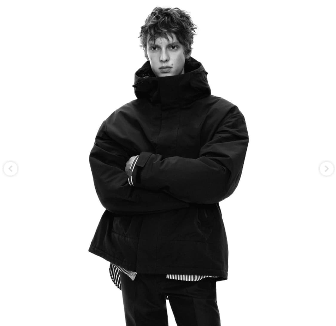 L 유니클로 x 질 샌더 하이브리드 다운 오버사이즈 파카 패딩 체감 XL 상품이미지1