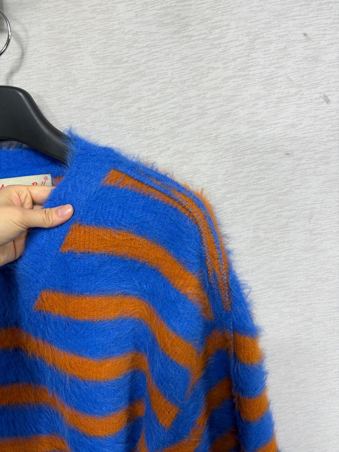 앤더슨벨 헤어리 니트 XL 상품이미지5