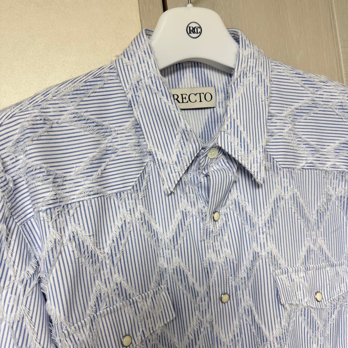 렉토 보헤미안 테슬 셔츠 L 상품이미지2