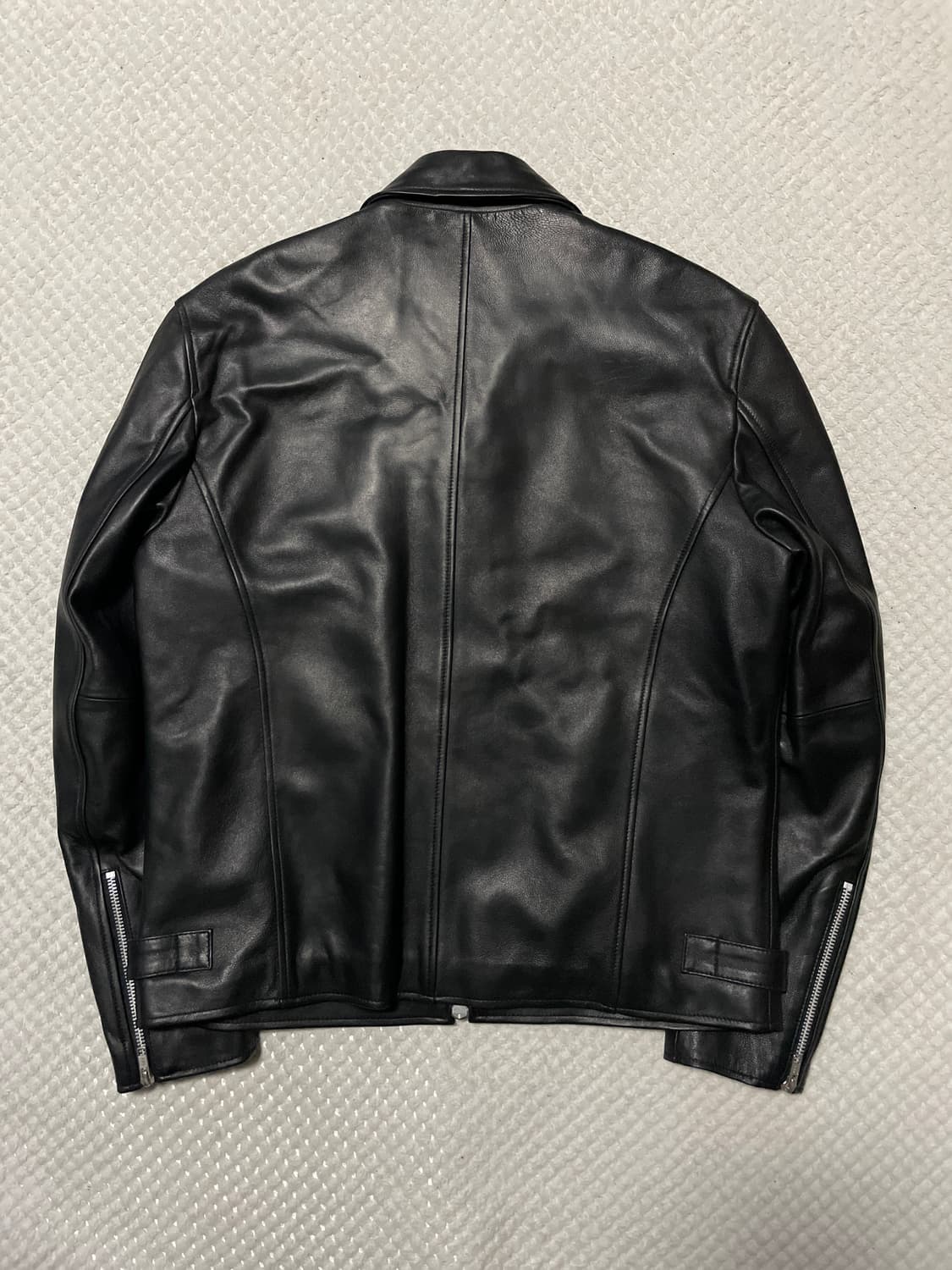 DOFFJASON 도프제이슨 2WAY 램스킨 양가죽 싱글 레더 자켓 상품이미지4