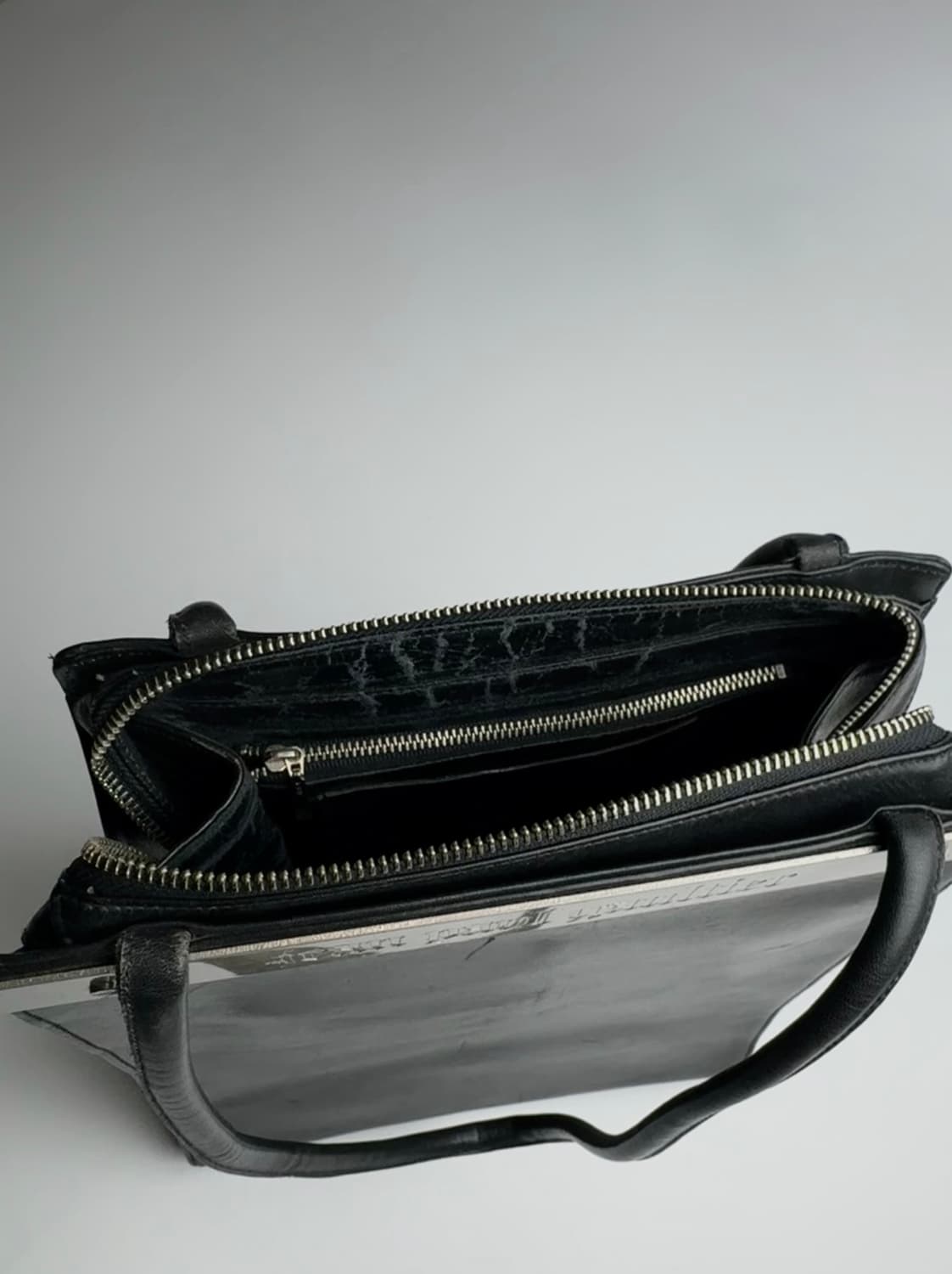 Jean Paul Gaultier Metal Plate Logo Tote 상품이미지9