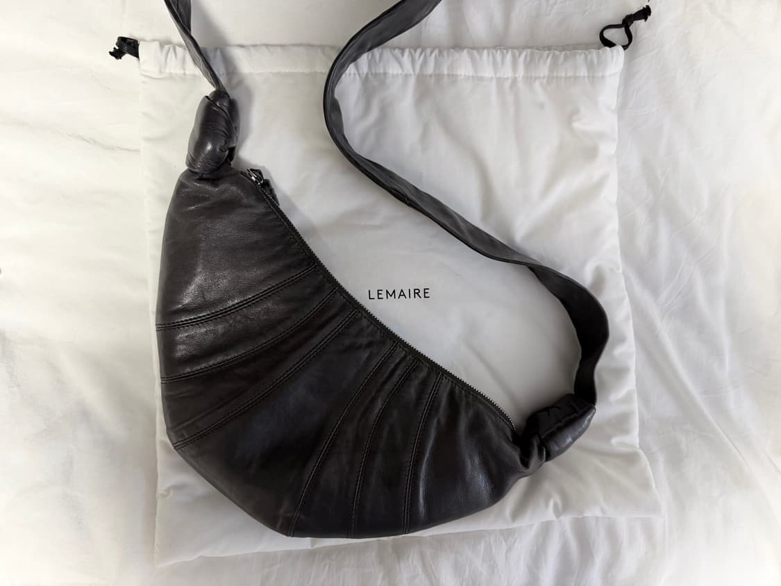 르메르 범백 램스킨 스몰 다크브라운 상품이미지2