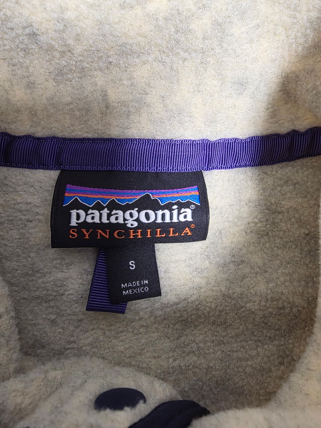 파타고니아 신칠라 헤비웨이트 오트밀 맨 S 상품이미지2