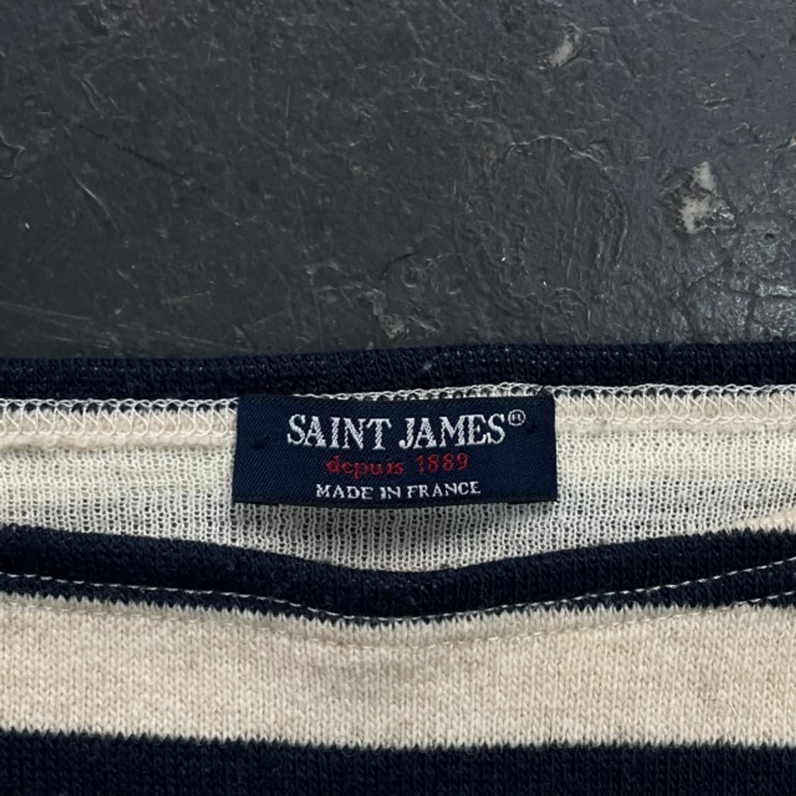 90 세인트제임스 단가라 니트  상품이미지3