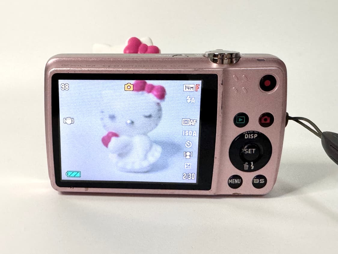 카시오 엑슬림 ex-z550 핑크 디카 상품이미지4