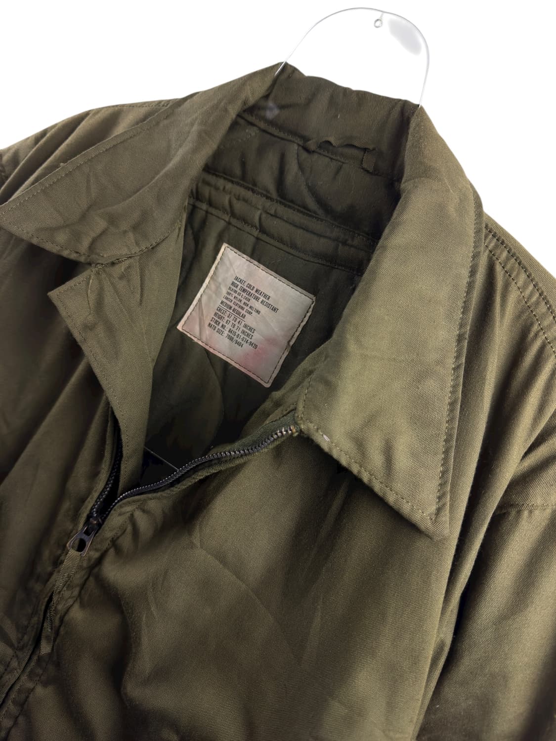 80S U.S ARMY O.G CVC 탱커자켓1258 상품이미지3