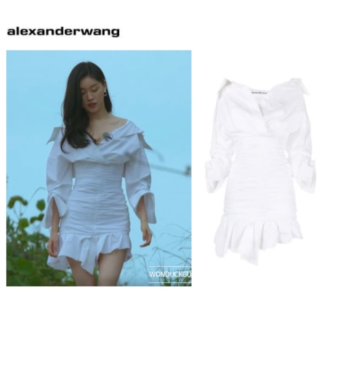 알렉산더왕 셔츠원피스 0사쥬 (솔로지옥 최서은 원피스) 상품이미지2