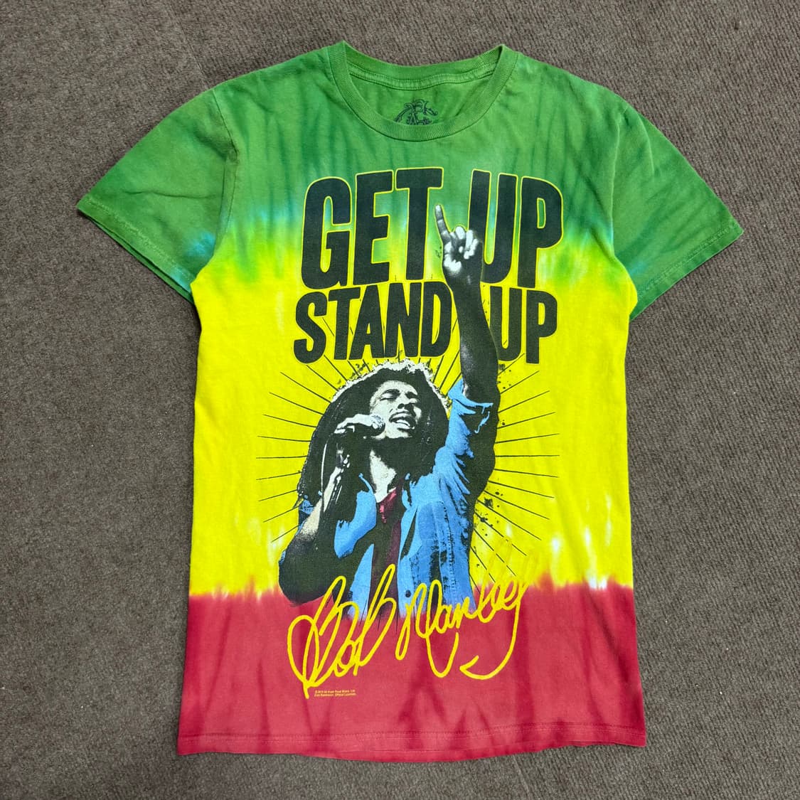 Bob Marley Tie Dye T-Shirt 상품이미지1