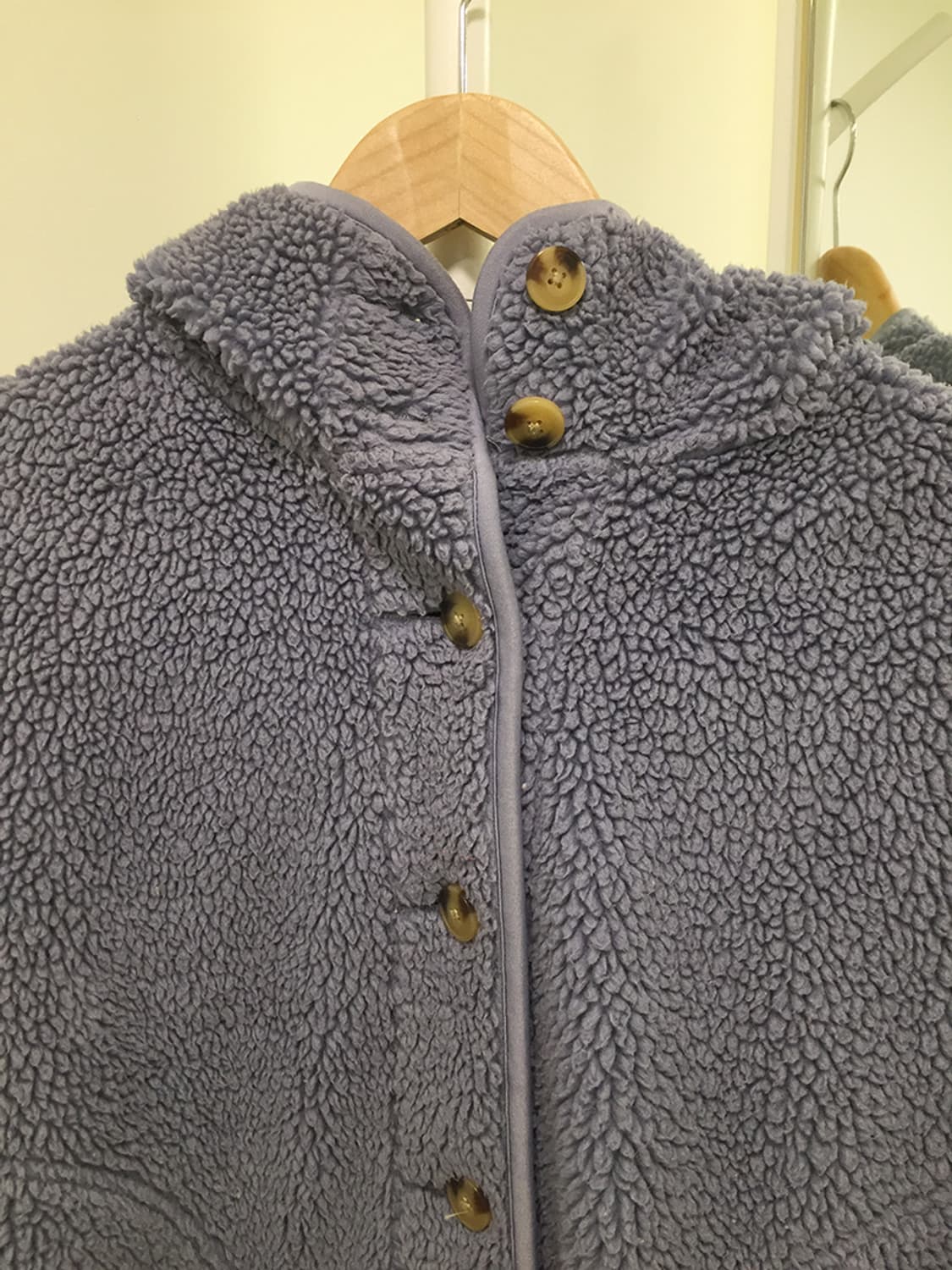 여성 유니클로 뽀글이 후드자켓 100 상품이미지4