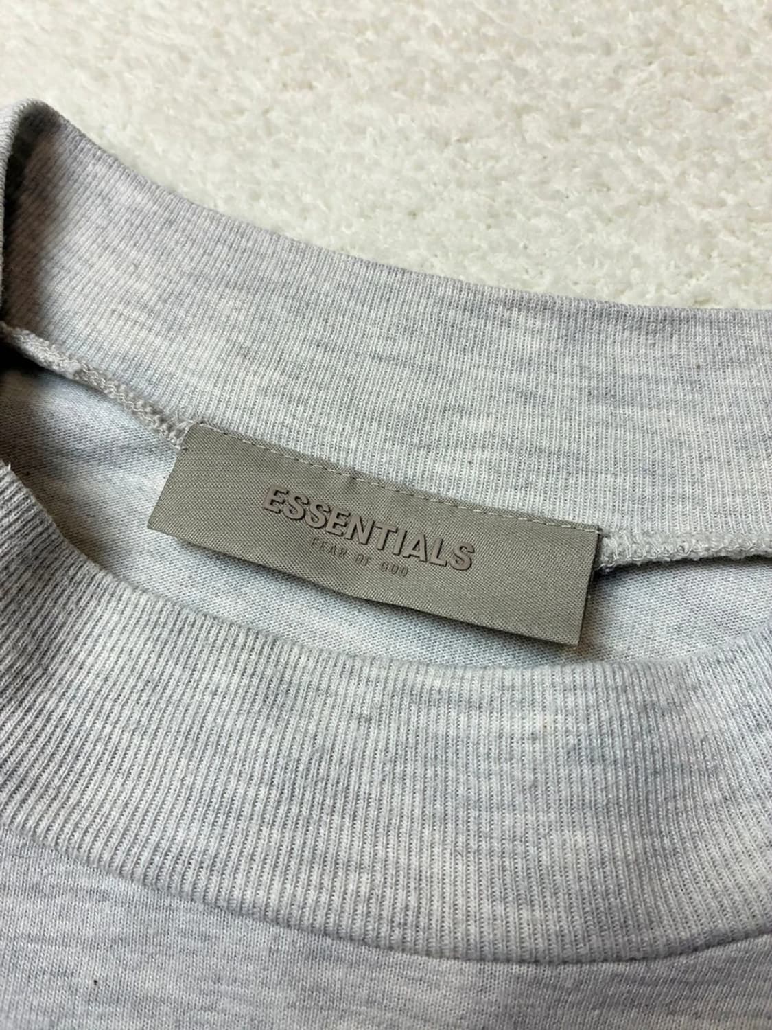 에센셜 피어오브갓 백로고 오버핏 롱 슬리브 PN5785 상품이미지7