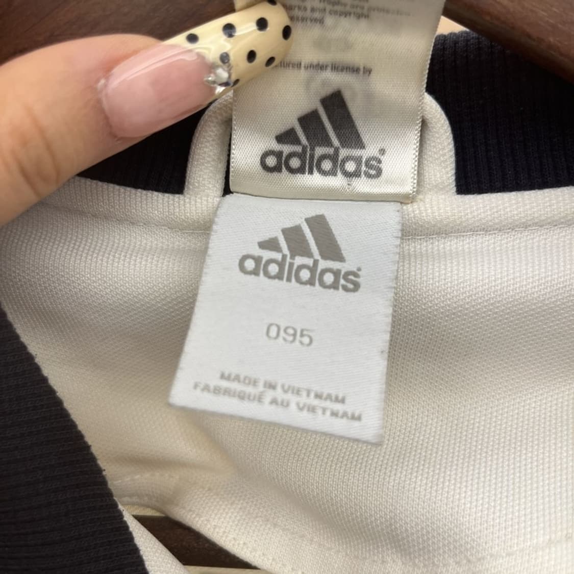 아디다스 유로 2008 독일 레트로 화이트 져지 집업 95 C09894 상품이미지6