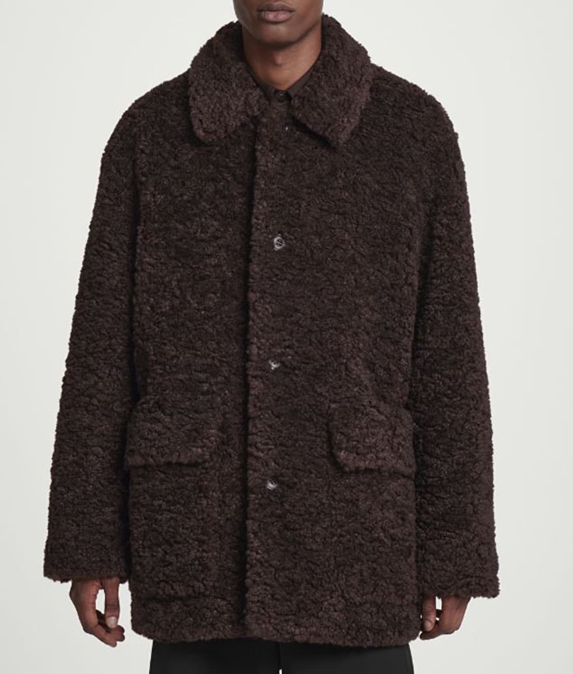 COS 패디드 테디 자켓 상품이미지2