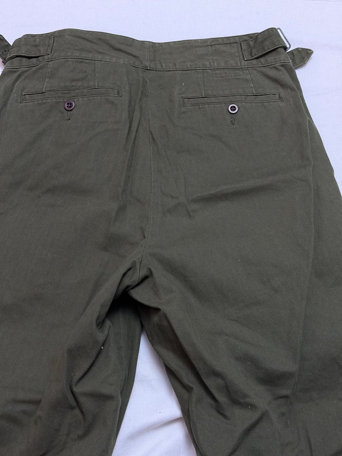 새상품급 폴로 랄프로렌 치노 구르카 팬츠 카키 올리브 상품이미지3