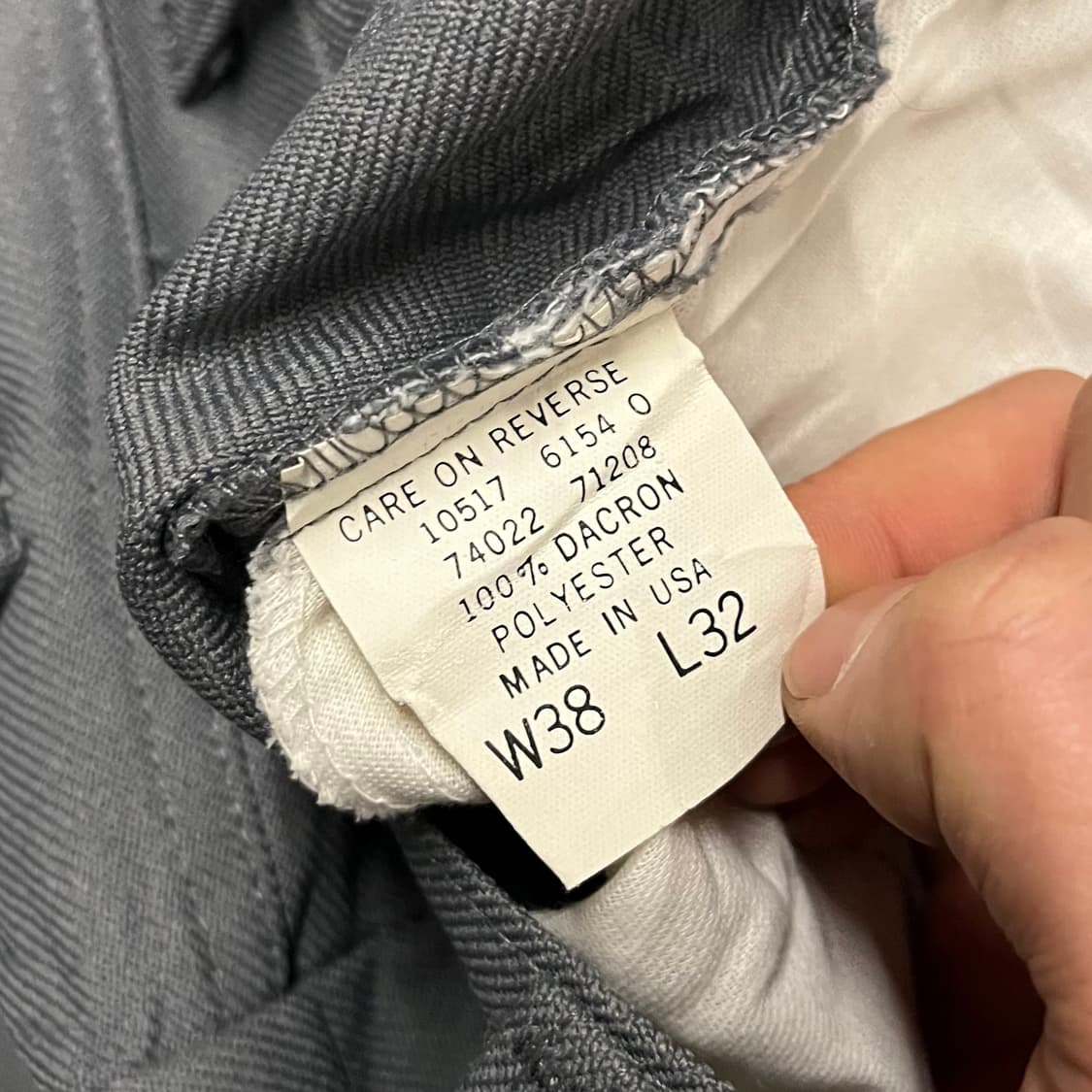 80s Levis 517 메카닉 팬츠 (37”) 상품이미지7