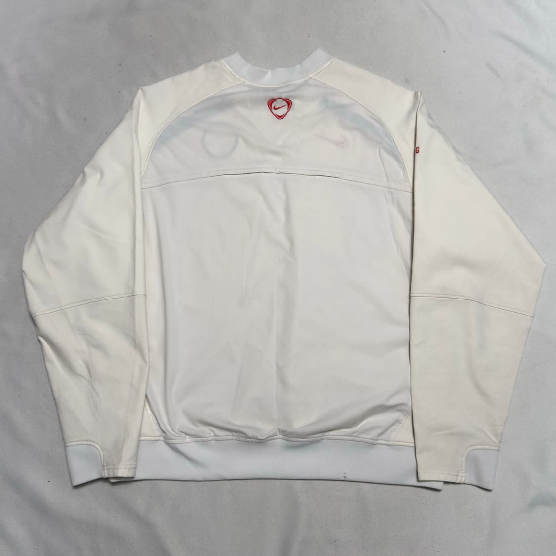 XL 나이키 파리 생제르맹 화이트 트레이닝 탑 상품이미지3