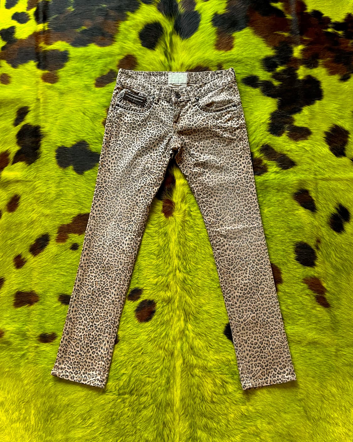 90-00s LOLITA JEANS Japan Leopard Pants 상품이미지4