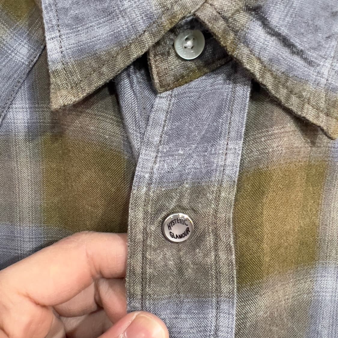 히스테릭글래머 펑크 체크 셔츠 상품이미지7