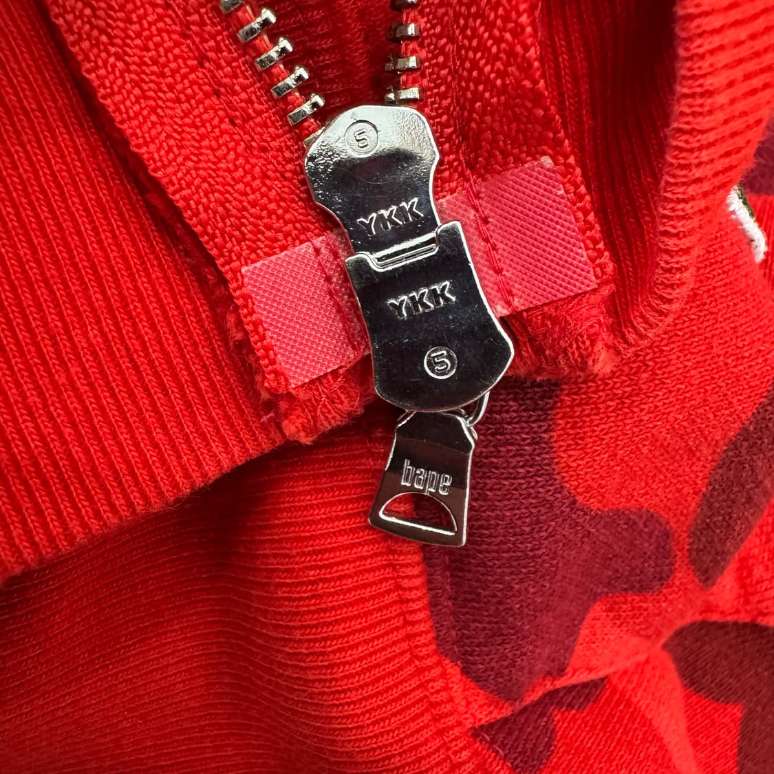 L BAPE 베이프 x 코카콜라 적계 후드 집업  상품이미지6