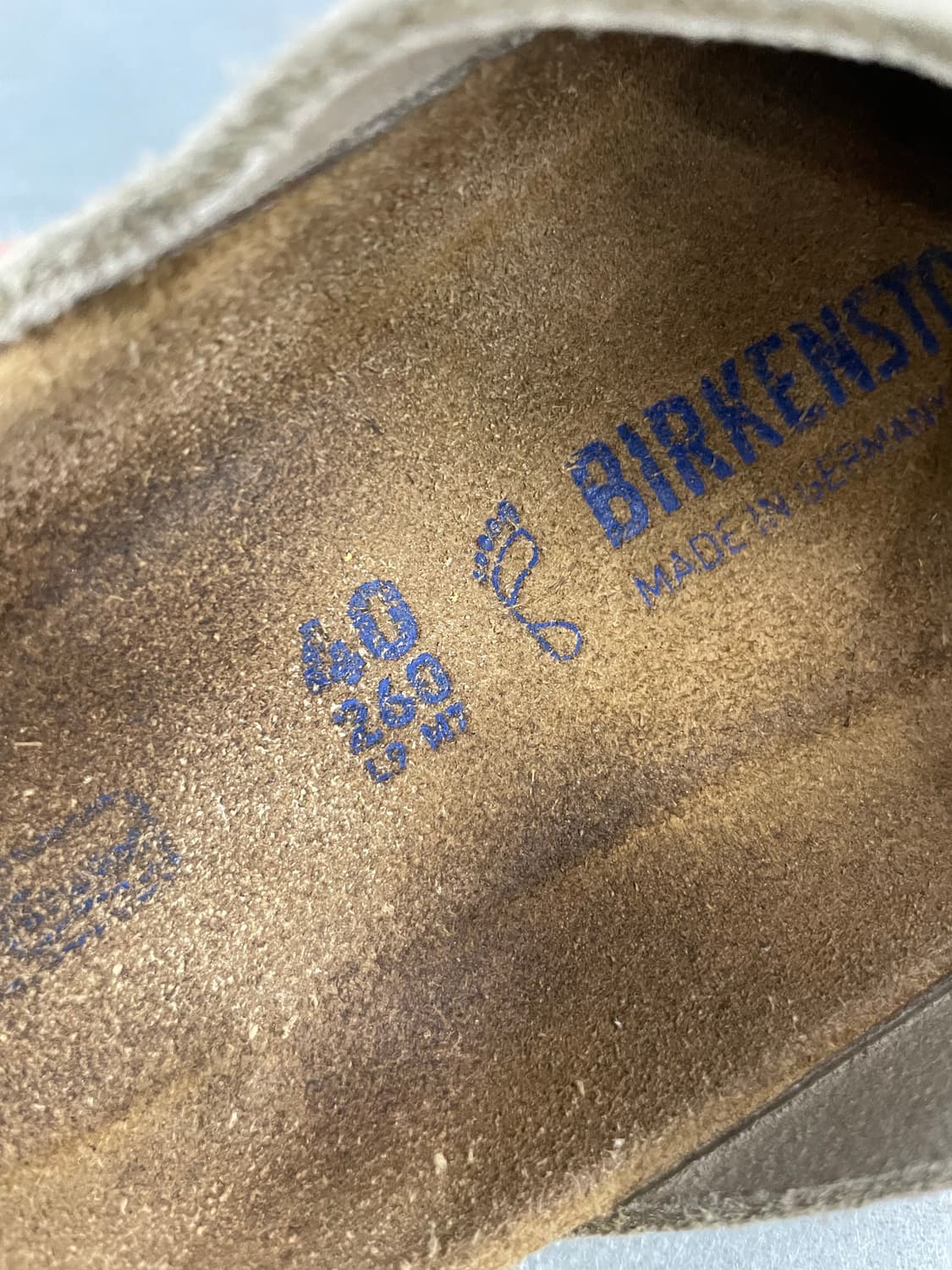 버켄스탁 취리히 스웨이드 260 (gr-4321) 상품이미지8