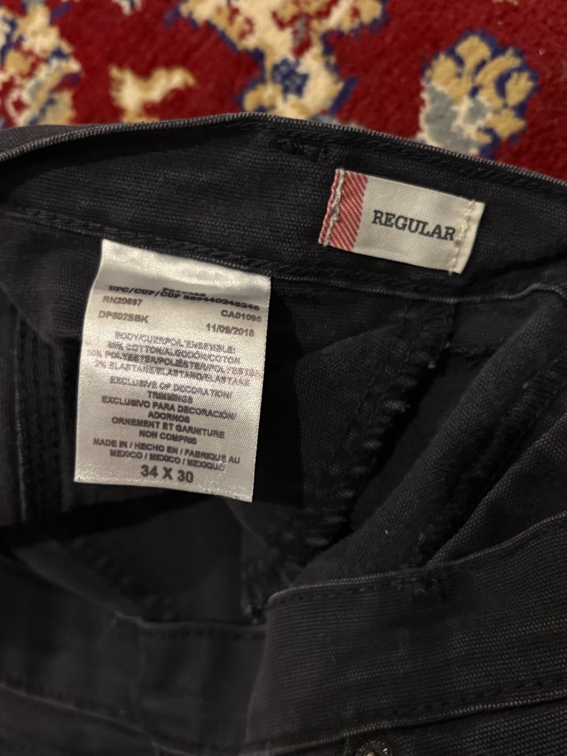 디키즈 카펜터 팬츠 34x30 상품이미지4