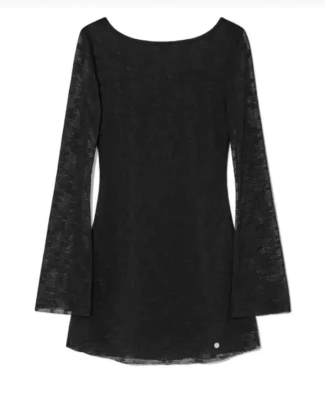김채원 착용 TIFFANY BACKLESS DRESS (BLACK) 상품이미지1