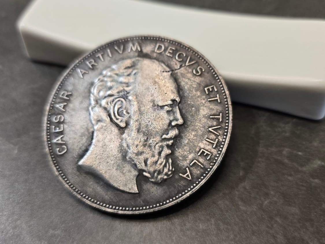 1896년 Finland 예술가 협회 50주년 기념 메달 상품이미지2