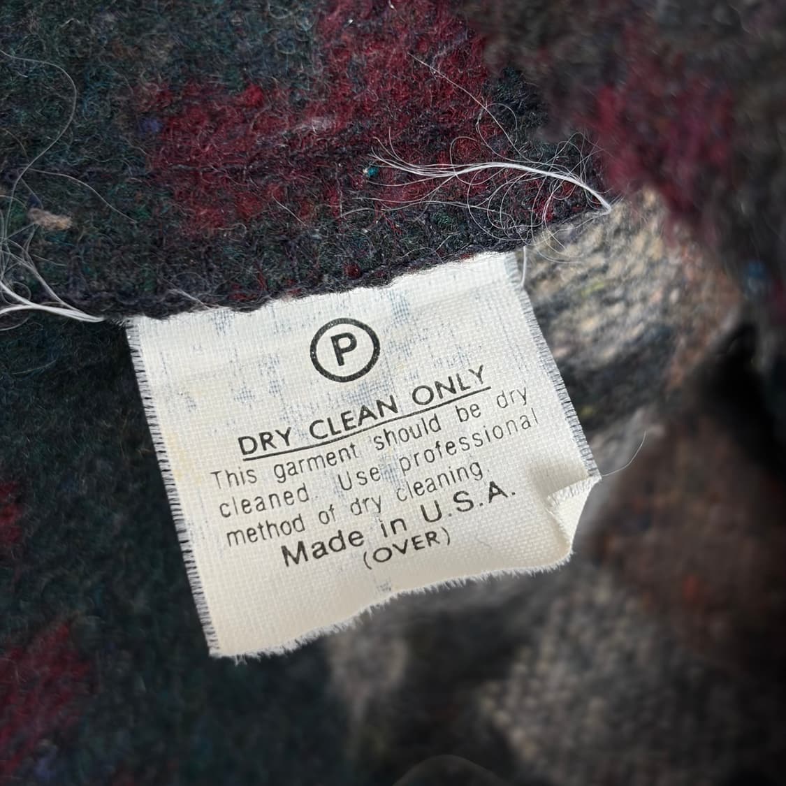 빈티지 블랑켓 더플 코트 상품이미지7