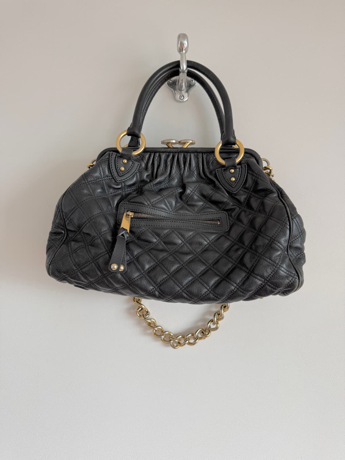 마크제이콥스(Marc Jacobs) 레더 퀄팅 브레임백(ITALY) 상품이미지5