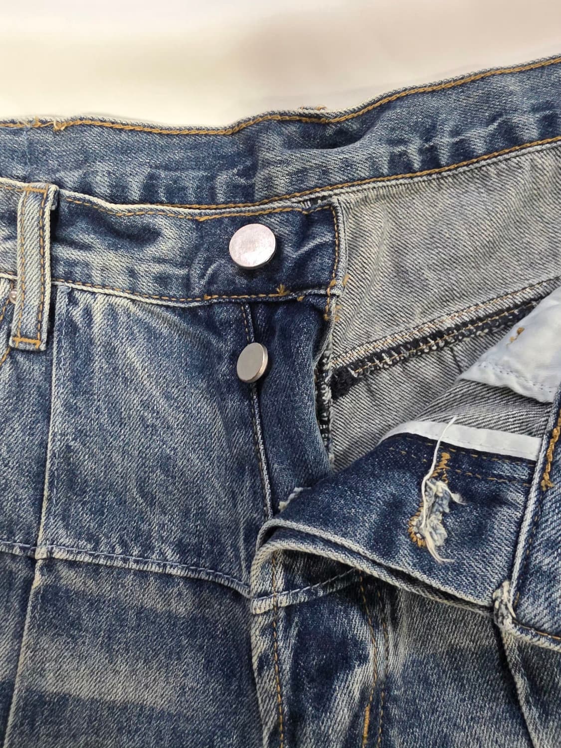 [MNML] 스퀘어 패턴 플레어진 상품이미지2