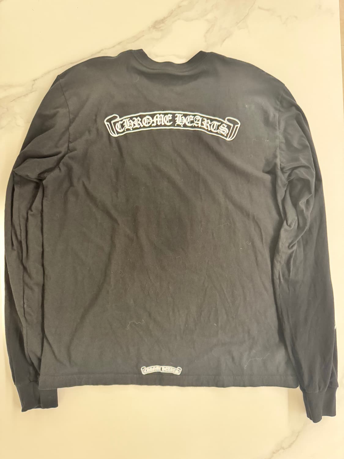 크롬하츠 스크롤 로고 롱슬리브 XL 상품이미지2