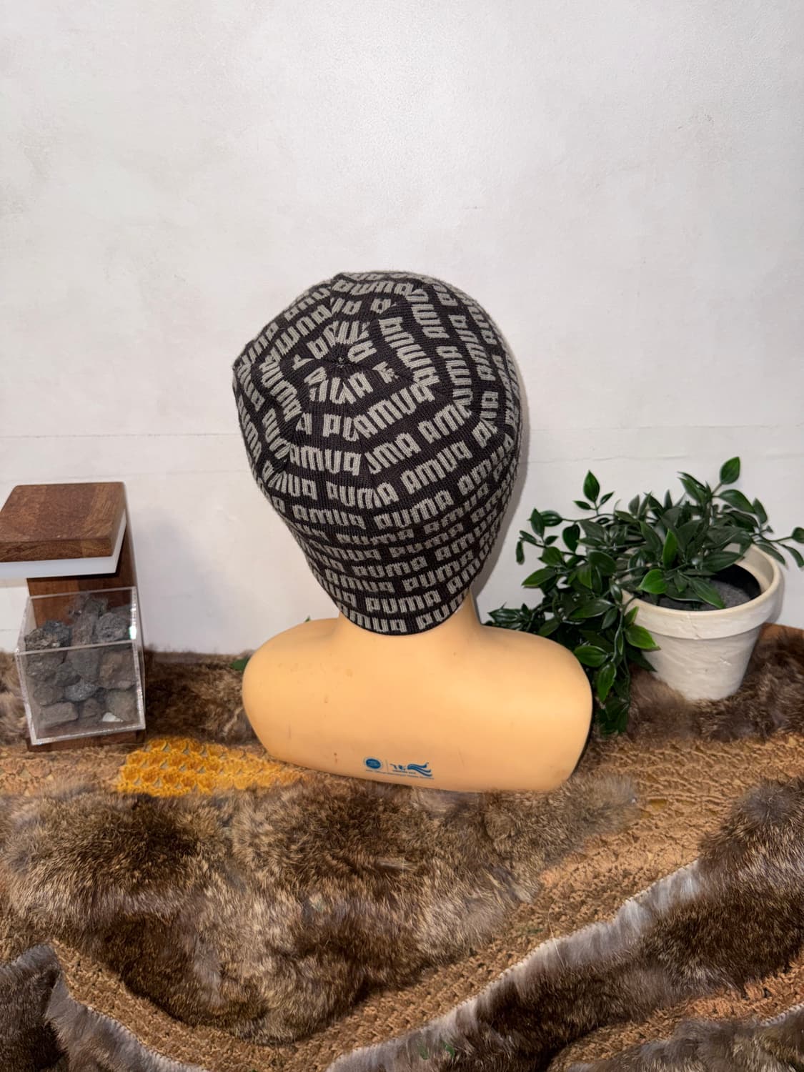 Puma black logo beanie 상품이미지2