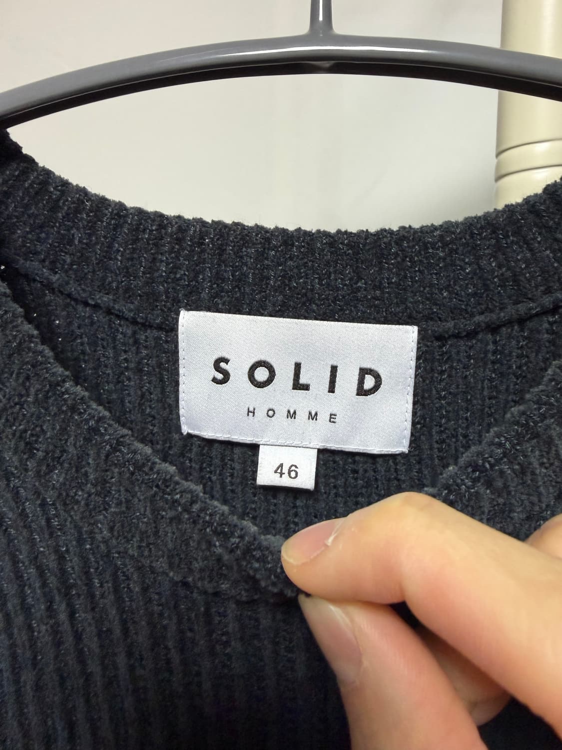 솔리드 옴므 코듀로이 니트 상품이미지4